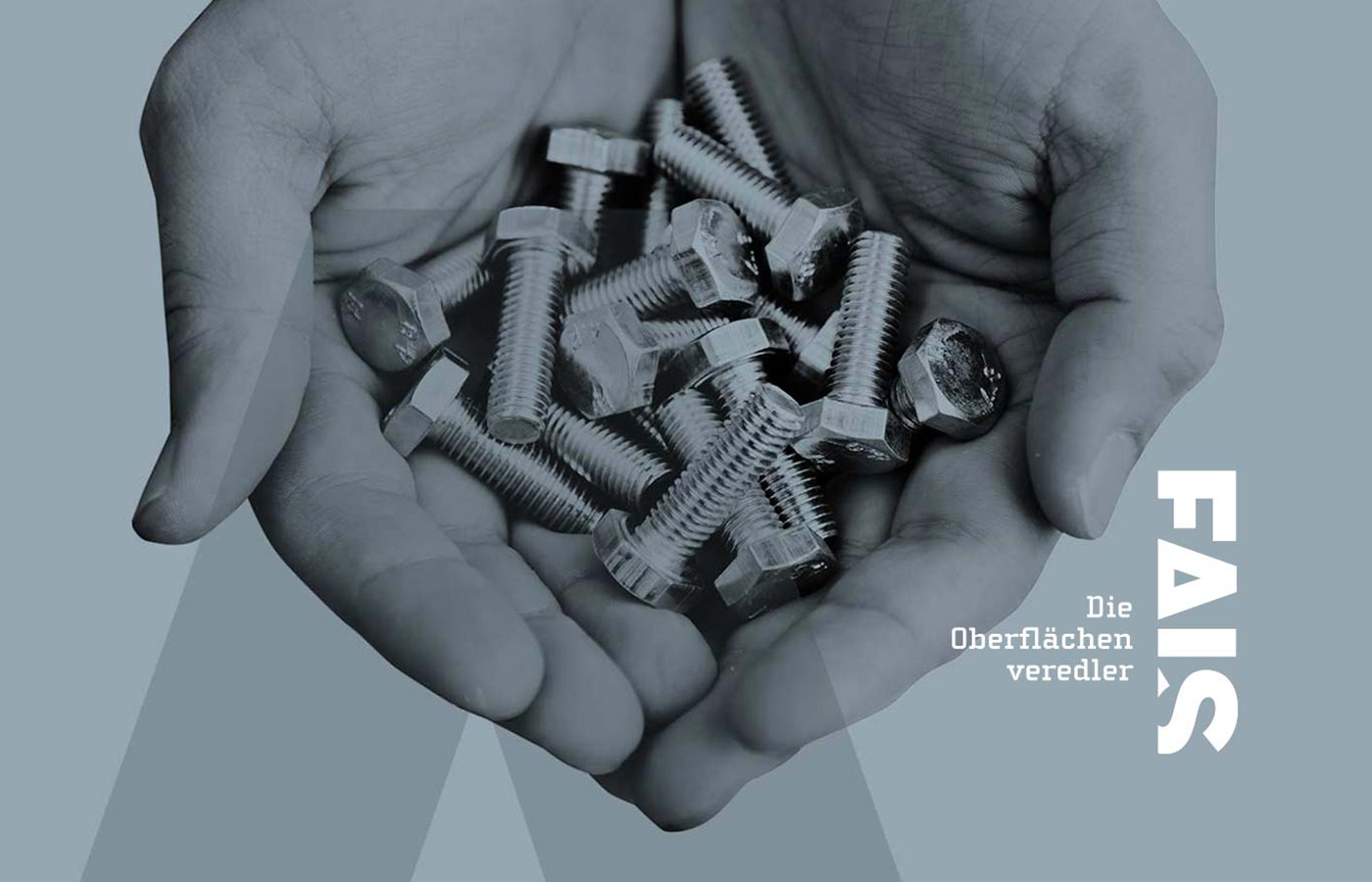 fais oberflaechenveredler branding visual