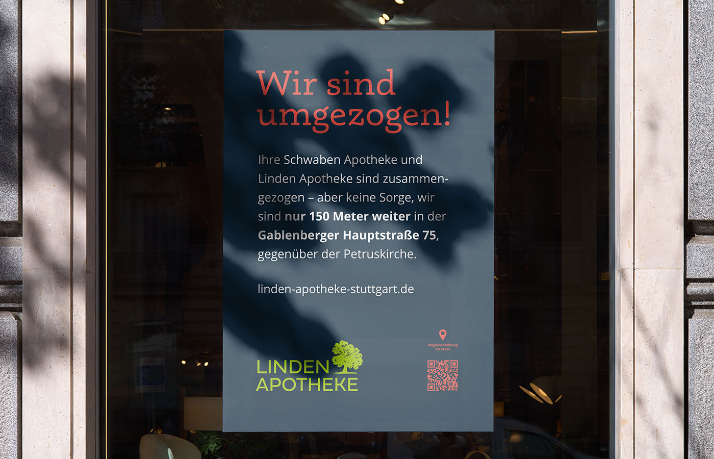 Ein Umzug, zwei Apotheken, eine Marke