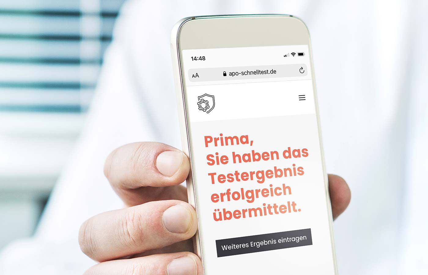 digitaler prozess, softwareloesung, digitalisierung, platform 8, apo-schnelltest