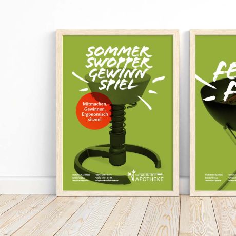 Apotheke Gewinnspiel Aktionen Poster Platform 8